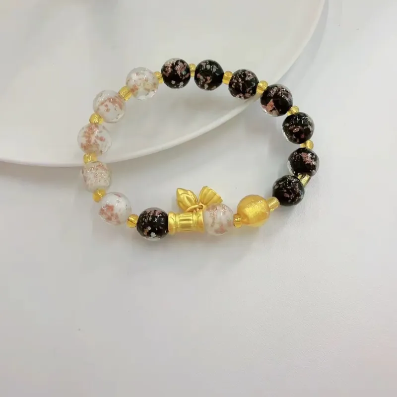 YUFENGXI Colored Glaze Bracelets Unisex-3