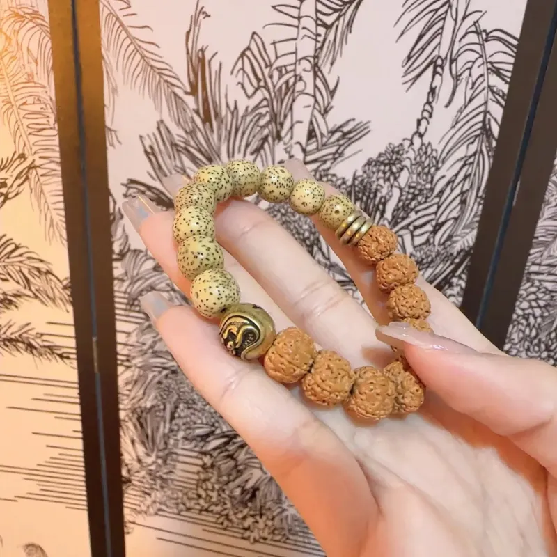 YUFENGXI Star Moon Bodhi Seeds Bracelets Unisex-3
