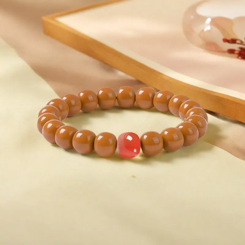 YUFENGXI Monkey Head Walnut Bracelets Unisex-1