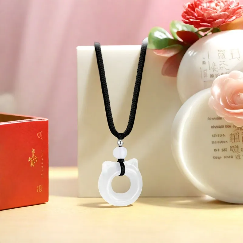 YUFENGXI Colored Glaze Necklaces Unisex-7