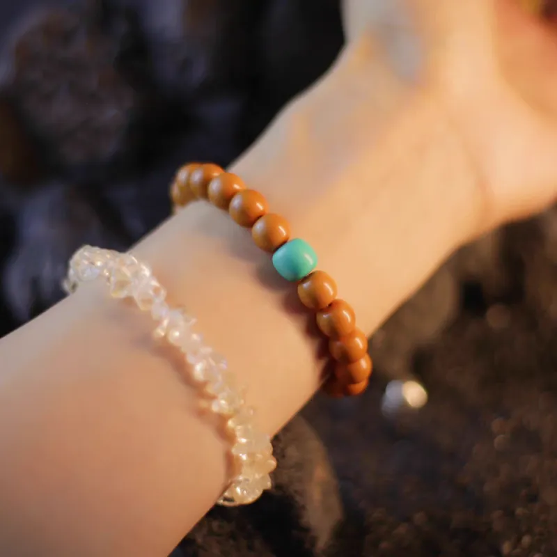 YUFENGXI Monkey Head Walnut Bracelets Unisex-4