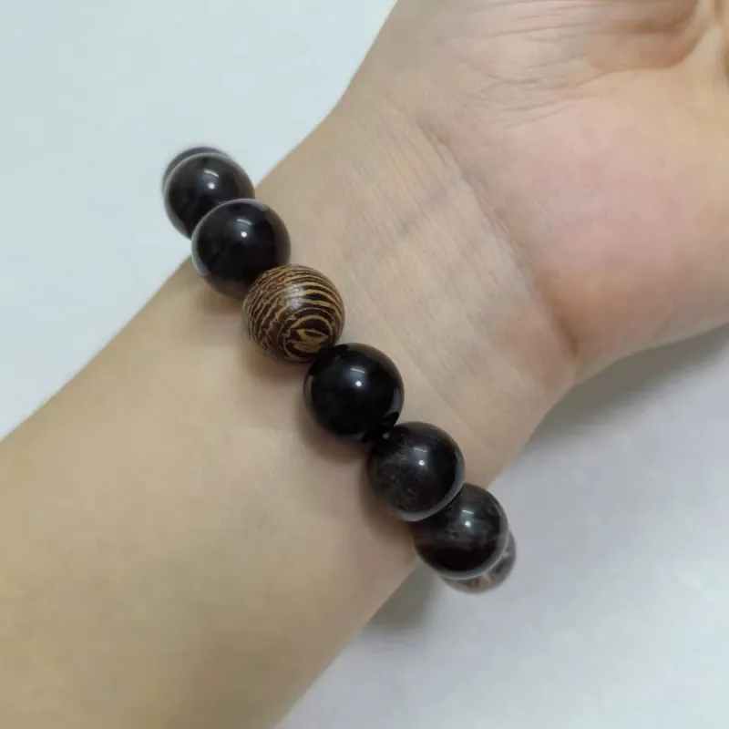 YUFENGXI Obsidian Bracelets Unisex-3