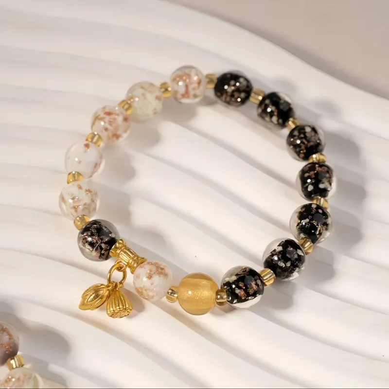 YUFENGXI Colored Glaze Bracelets Unisex-2
