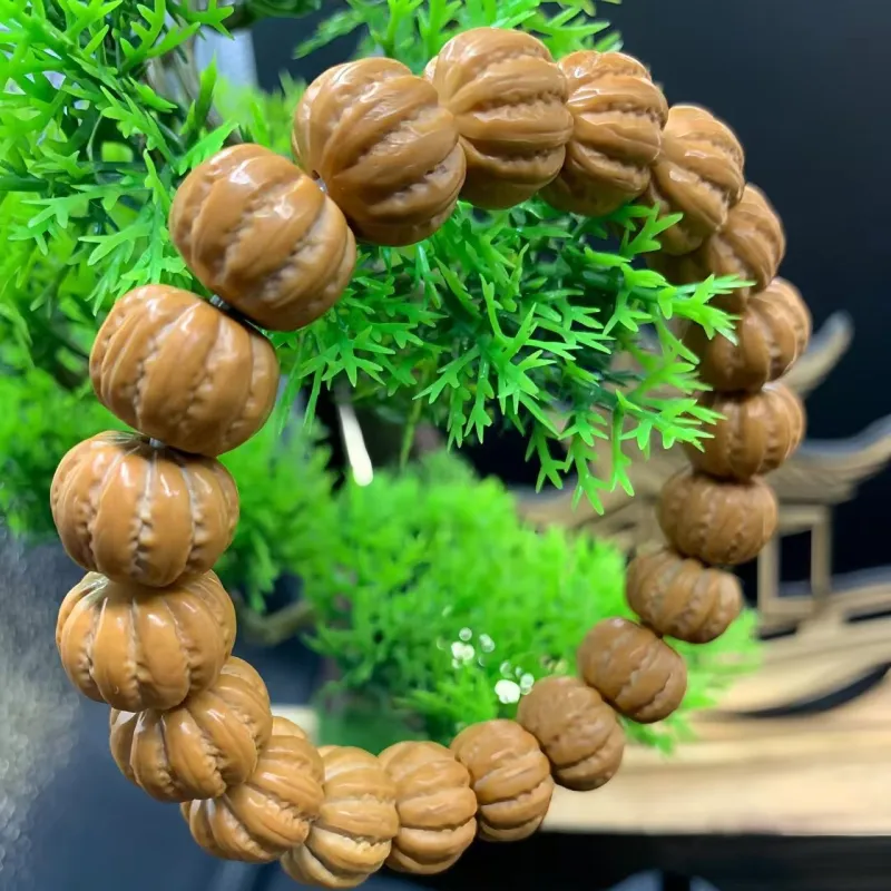 YUFENGXI Monkey Head Walnut Bracelets Unisex-4