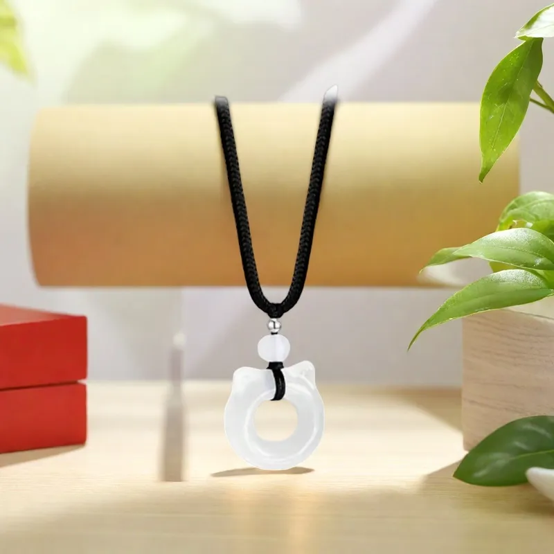 YUFENGXI Colored Glaze Necklaces Unisex-6