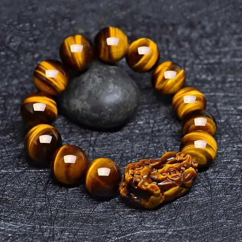 YUFENGXI Tiger's Eye Stone Bracelets Unisex-1
