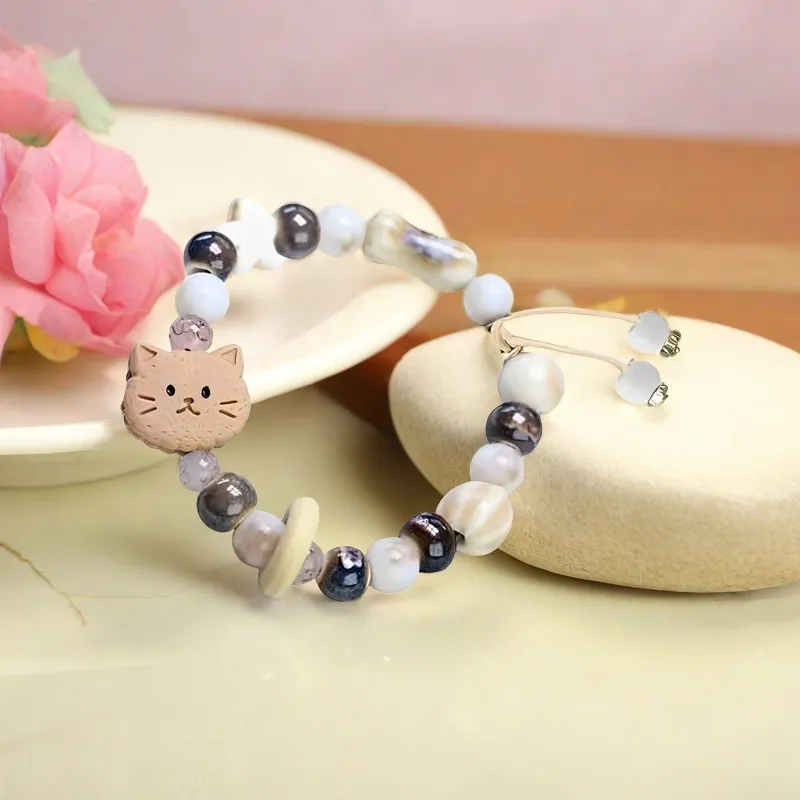 YUFENGXI Colored Glaze Bracelets Women's-3