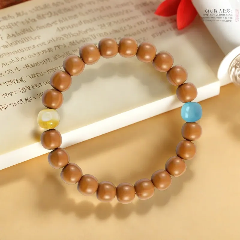 YUFENGXI Monkey Head Walnut Bracelets Unisex-4