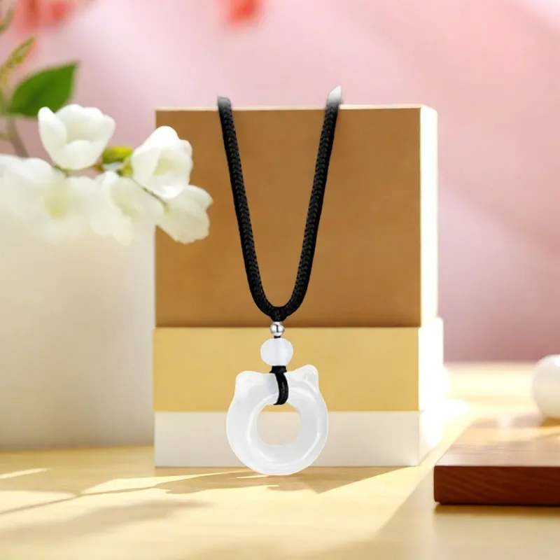 YUFENGXI Colored Glaze Necklaces Unisex-8