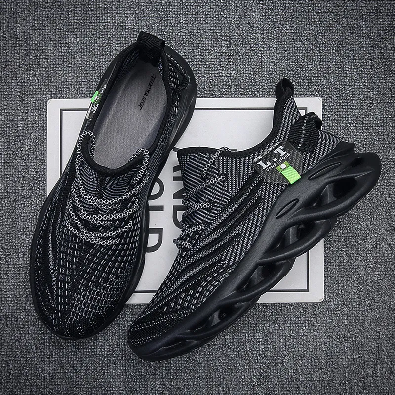 JEANSWEST Lightweight Shock Absorbers With Breathable Coverage And Abrasion Resistant Design Low Top Casual Shoes Men's-4