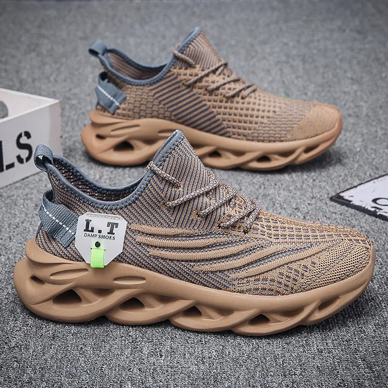 JEANSWEST Lightweight Shock Absorbers With Breathable Coverage And Abrasion Resistant Design Low Top Casual Shoes Men's-8
