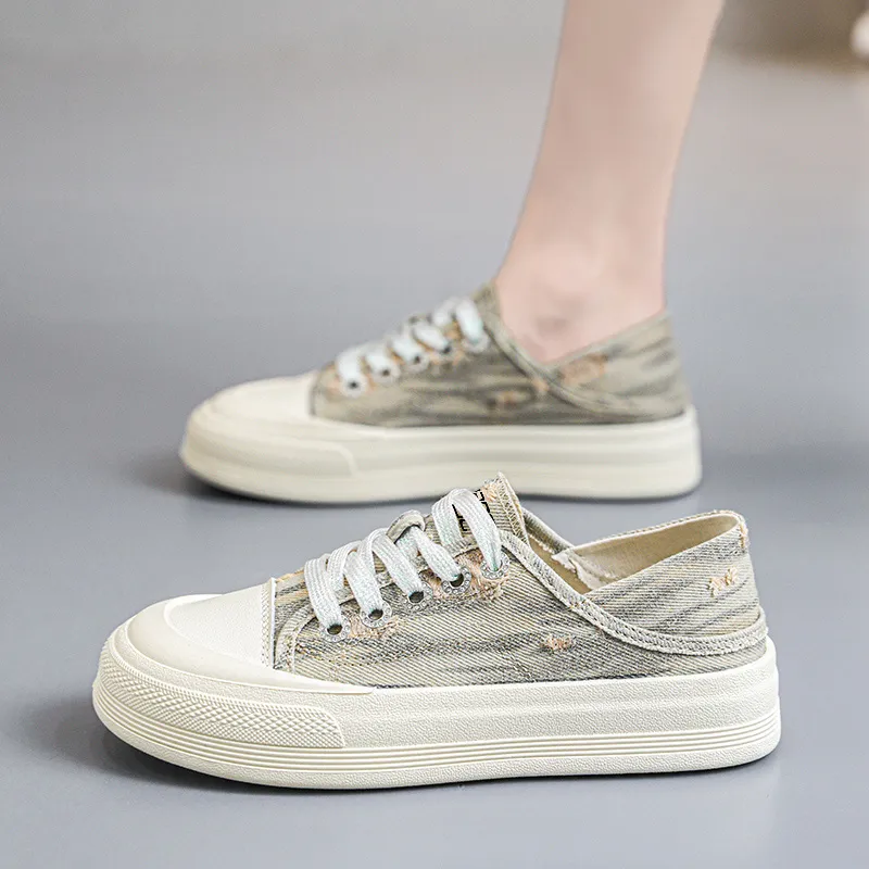 JEANSWEST Coverage Low Top Skateboard Shoes Women's-10