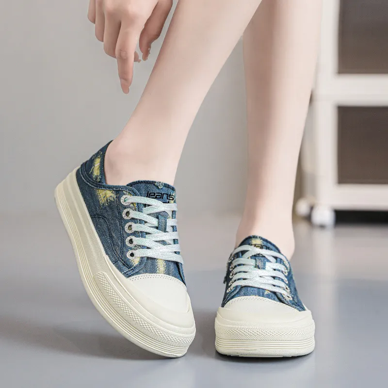 JEANSWEST Coverage Low Top Skateboard Shoes Women's-2