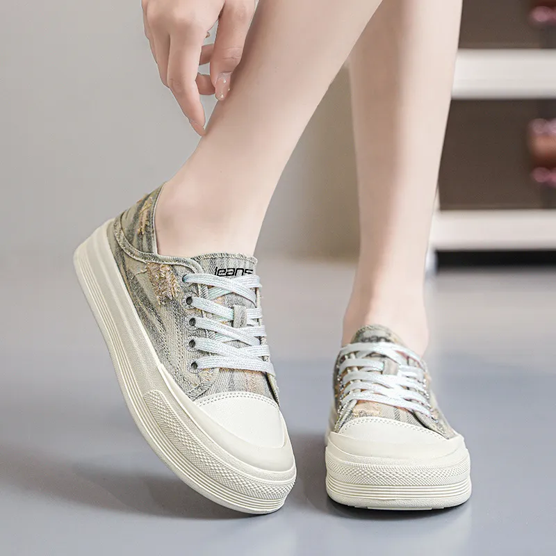 JEANSWEST Coverage Low Top Skateboard Shoes Women's-9