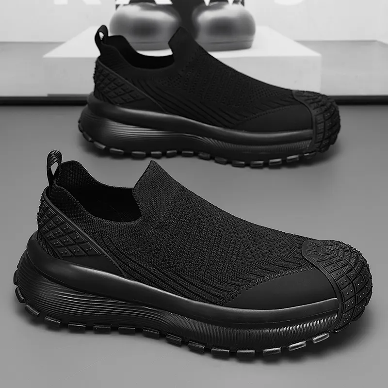 JEANSWEST Moisture Wicking And Breathable Low Top Casual Shoes Men's-4