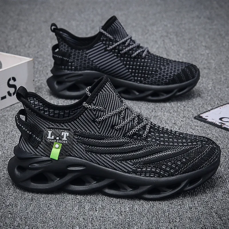 JEANSWEST Lightweight Shock Absorbers With Breathable Coverage And Abrasion Resistant Design Low Top Casual Shoes Men's-5