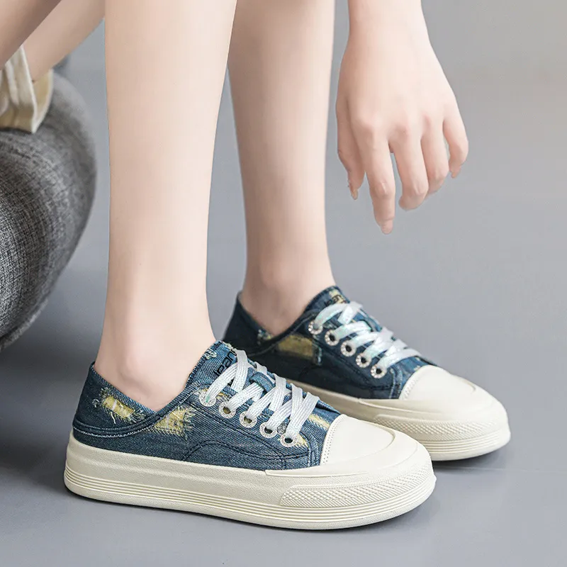 JEANSWEST Coverage Low Top Skateboard Shoes Women's-3