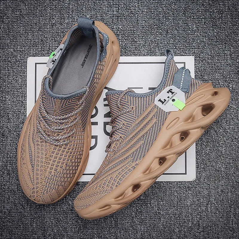 JEANSWEST Lightweight Shock Absorbers With Breathable Coverage And Abrasion Resistant Design Low Top Casual Shoes Men's-7