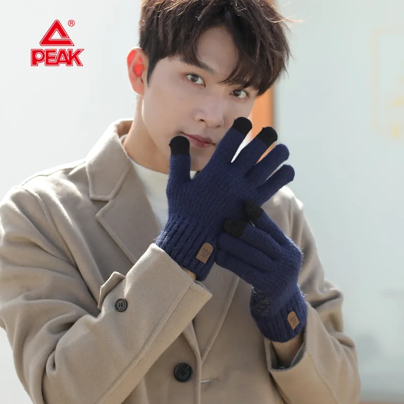 PEAK Knit Gloves Unisex-1