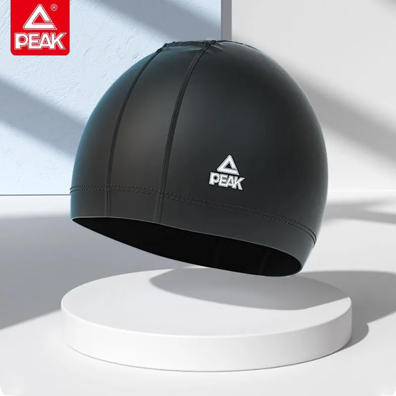 PEAK Swimming Caps Silicone Swim Pool Beach Unisex-6