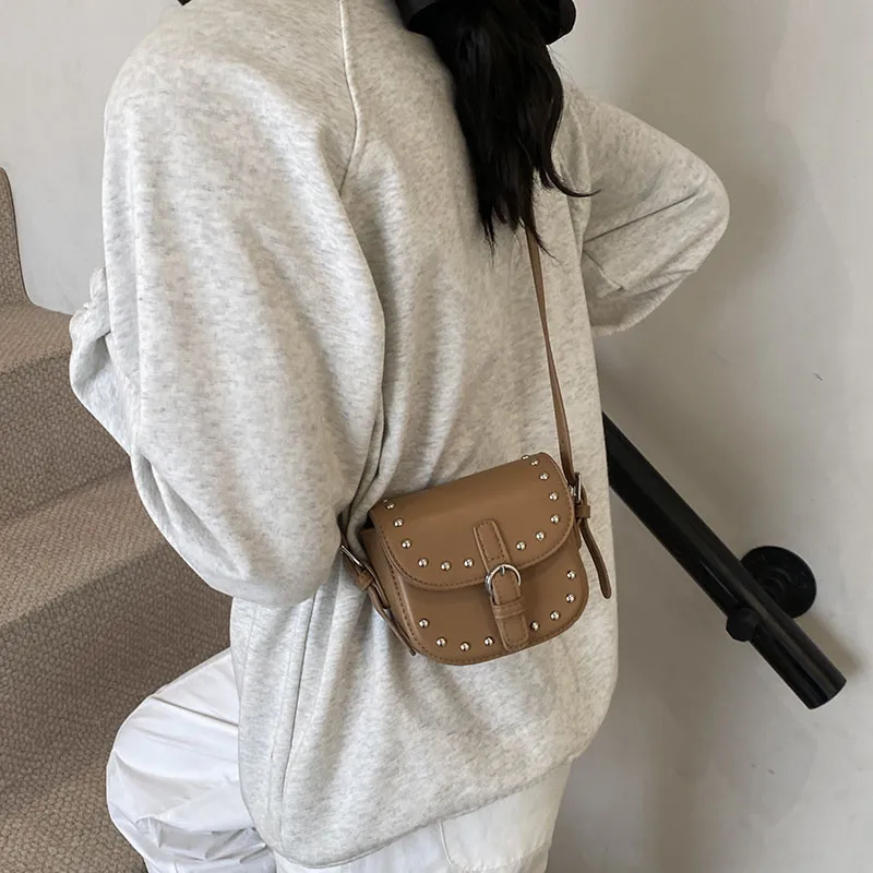 Yalu PU Crossbody Bag Regular Women's White/Silver/Black/Pink/Sky Blue/Brown-33