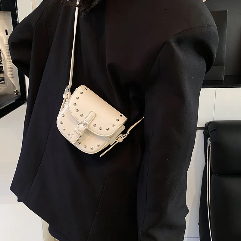 Yalu PU Crossbody Bag Regular Women's White/Silver/Black/Pink/Sky Blue/Brown-5
