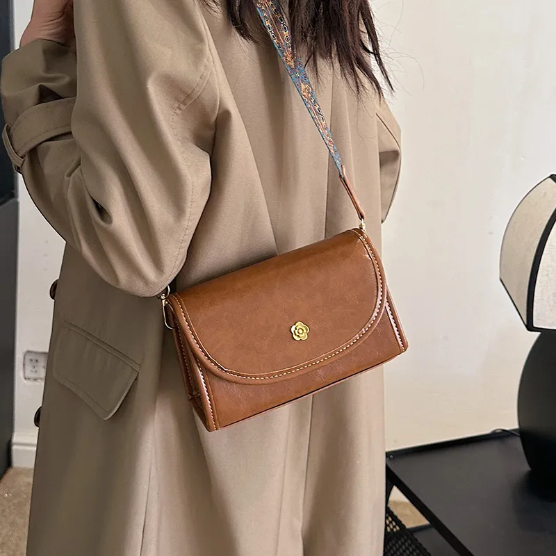 Yalu PU Crossbody Bag Women's Black/Brown/Coffee-7