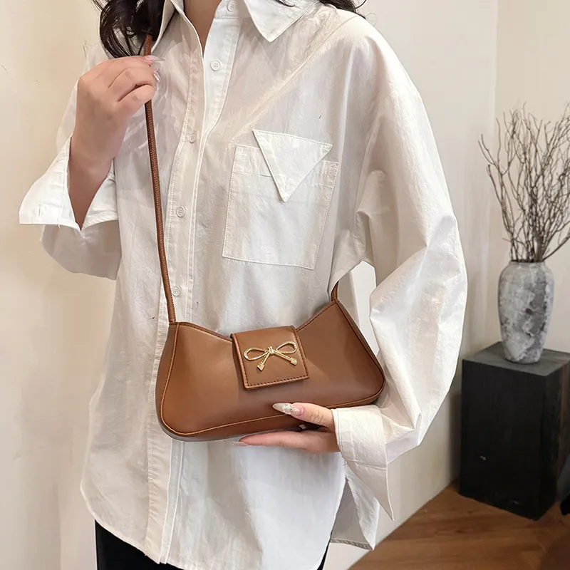Yalu PU Crossbody Bag Unisex Black/Ecru/Khaki/Red/Brown-23