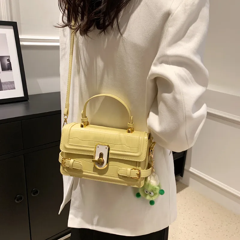 Yalu Pu Crossbody Bag, Handbag Regular Women's White/Black/Yellow/Green/Pink/Brown-17