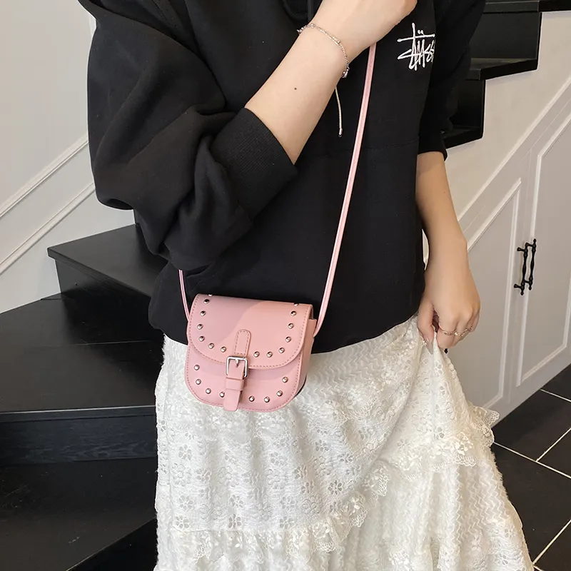 Yalu PU Shoulder Bag Unisex Silver/Pink/Black/Blue/White-10