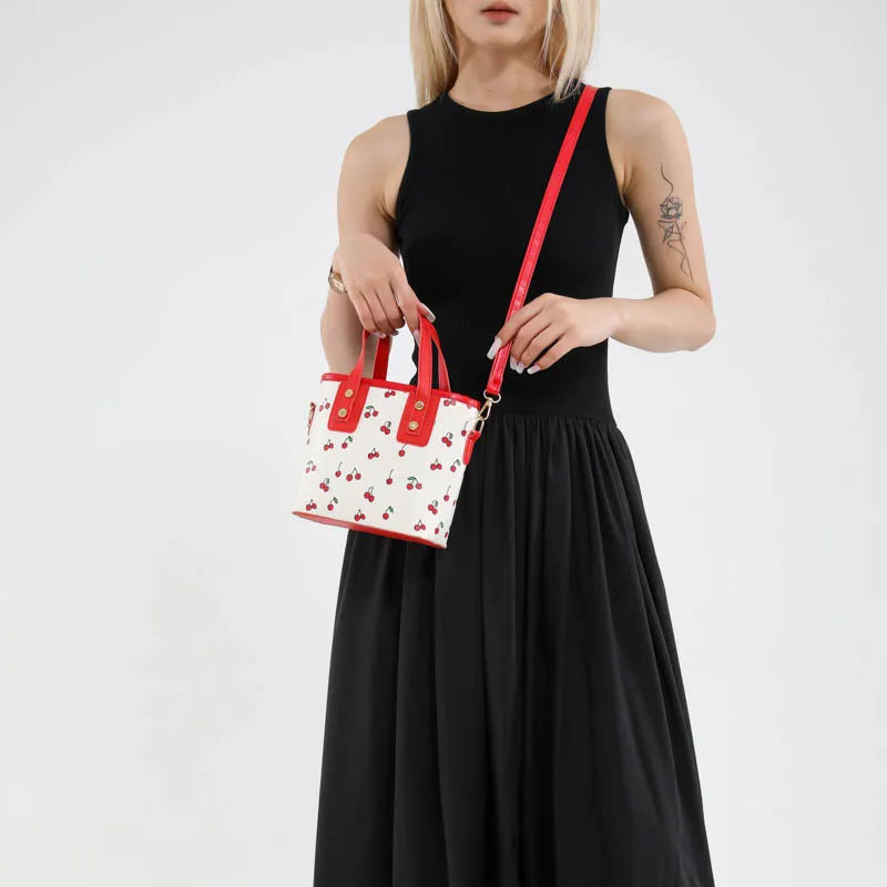 Yalu PU Crossbody Bag Women's White/Black/Pink/Red/Coffee/Light Pink-14