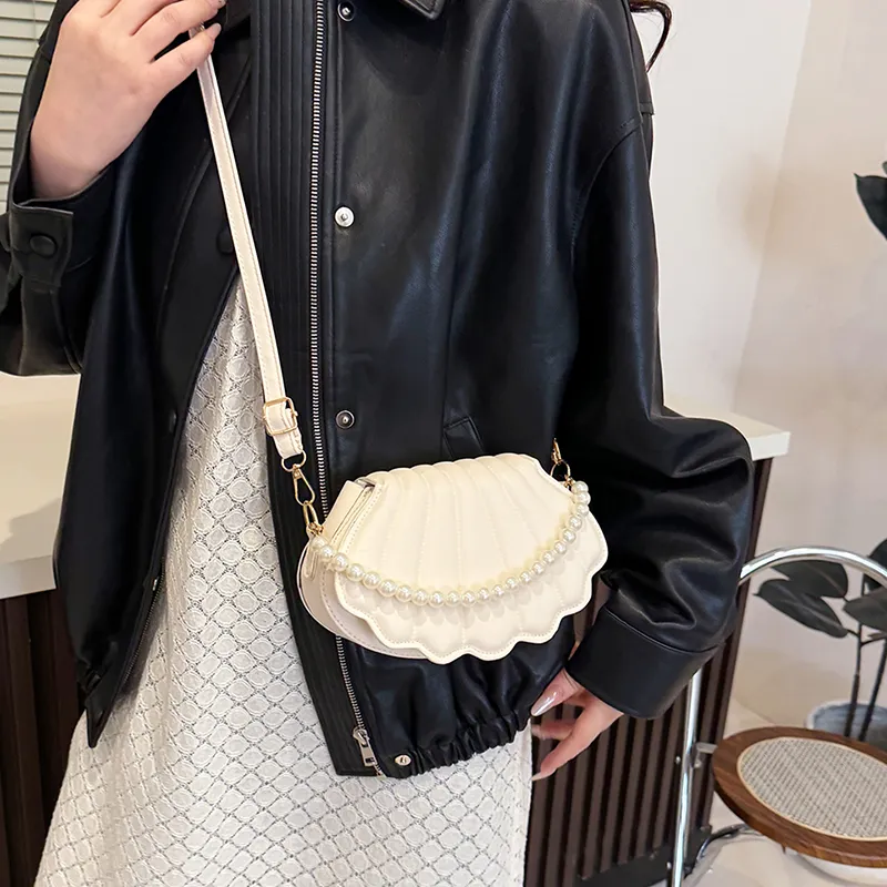 Yalu PU Crossbody Bag, Handbag Unisex Black/Red/White/Pink-11