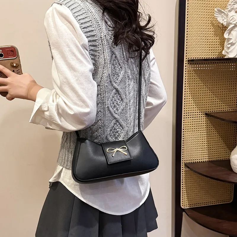 Yalu PU Crossbody Bag Unisex Black/Ecru/Khaki/Red/Brown-2
