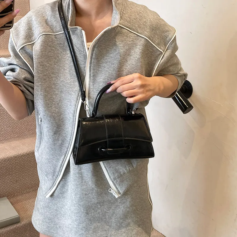 Yalu PU Crossbody One Shoulder Handbag Women's Blue/Pink/Silver/Black/White-20