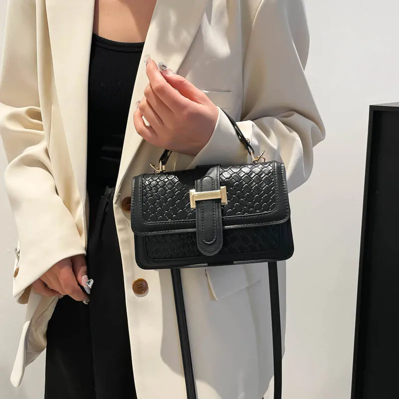 Yalu PU Handbag Unisex White/Black/Red/Green/Brown-7