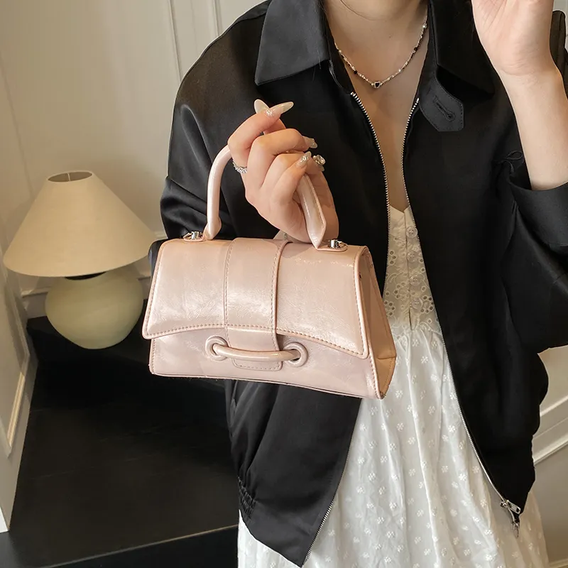 Yalu PU Crossbody One Shoulder Handbag Women's Blue/Pink/Silver/Black/White-10