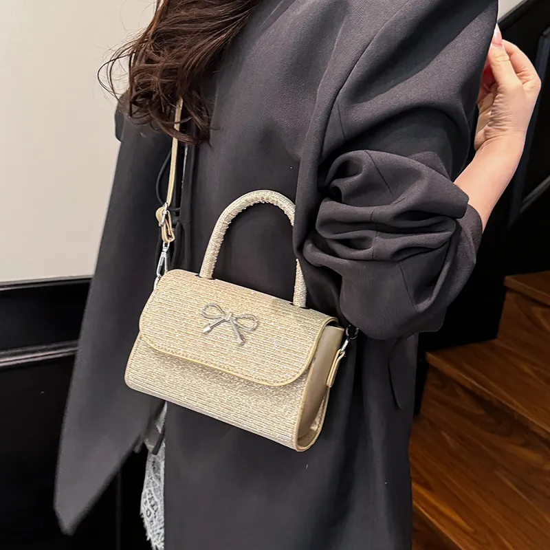 Yalu PU Crossbody Handbag Unisex Black/Pink/Gold/Silver-13