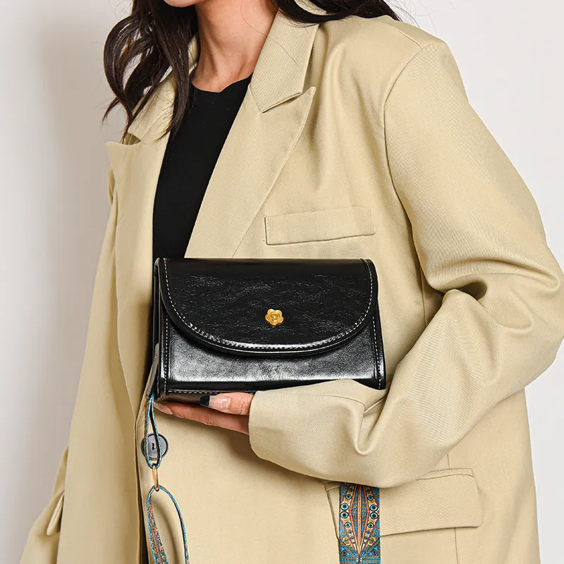 Yalu PU Crossbody Bag Women's Black/Brown/Coffee-1