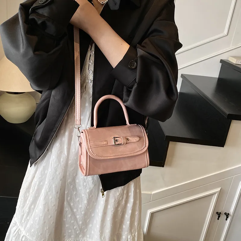 Yalu PU Shoulder Bag, Crossbody Bag, Handbag Women's Blue/Pink/Red/Black/Silver/White-12