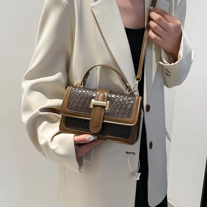 Yalu PU Handbag Unisex White/Black/Red/Green/Brown-29
