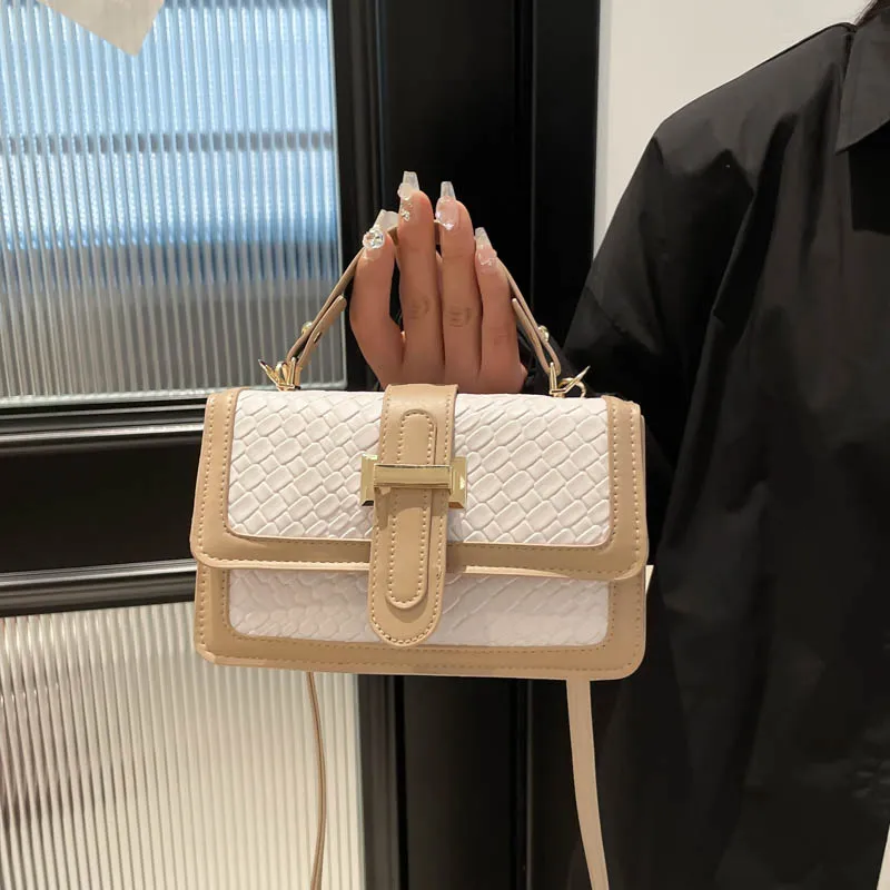 Yalu PU Handbag Unisex White/Black/Red/Green/Brown-1