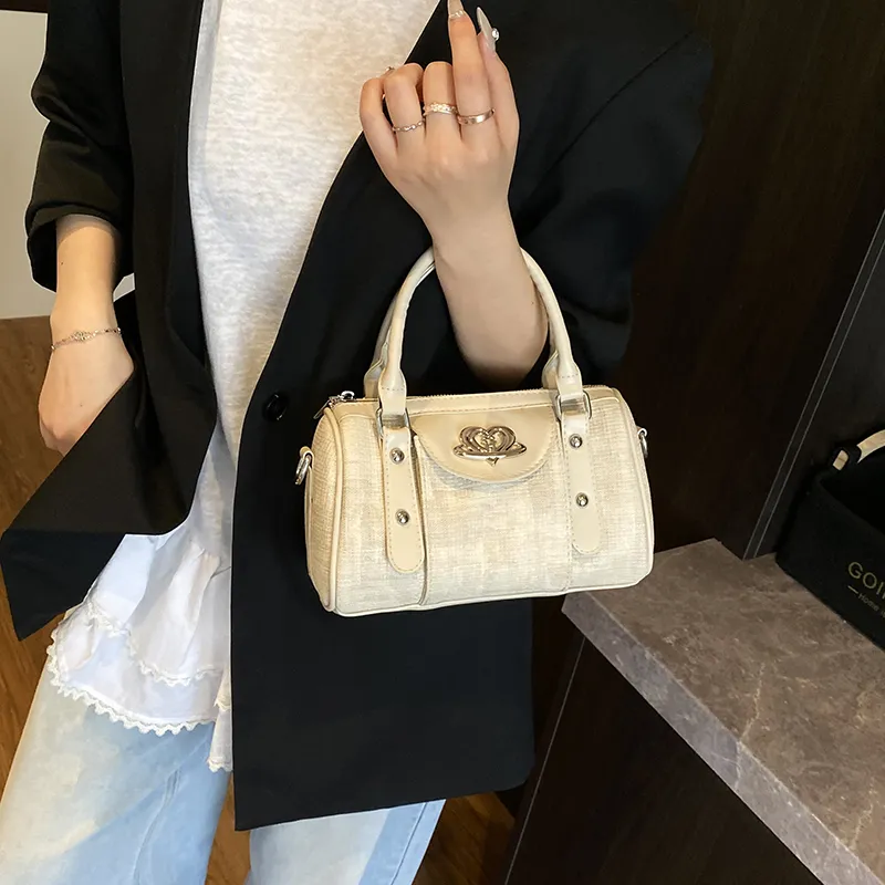 Yalu PU Shoulder Bag, Crossbody Bag, Handbag Regular Women's White/Black/Red/Blue/Pink-2