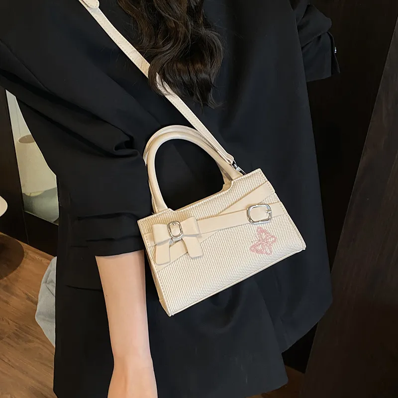 Yalu PU Handbag Unisex Black/Brown/Pink/White-21