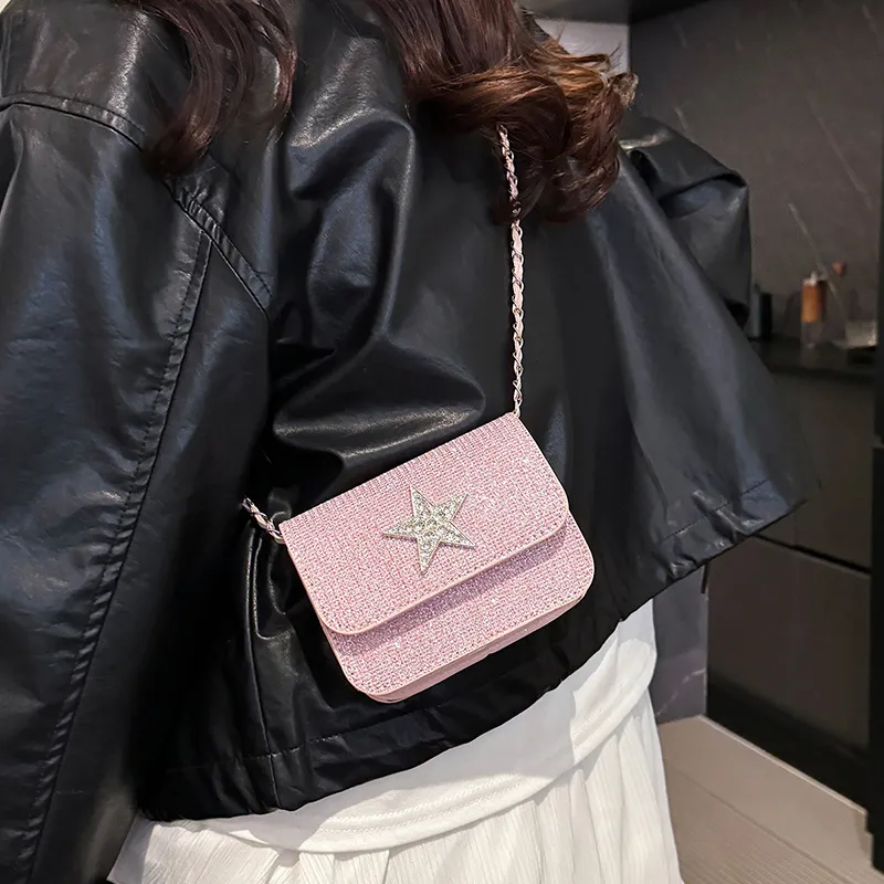 Yalu PU Shoulder Bag, Crossbody Bag Women's Black/Gold/Silver/Pink-18