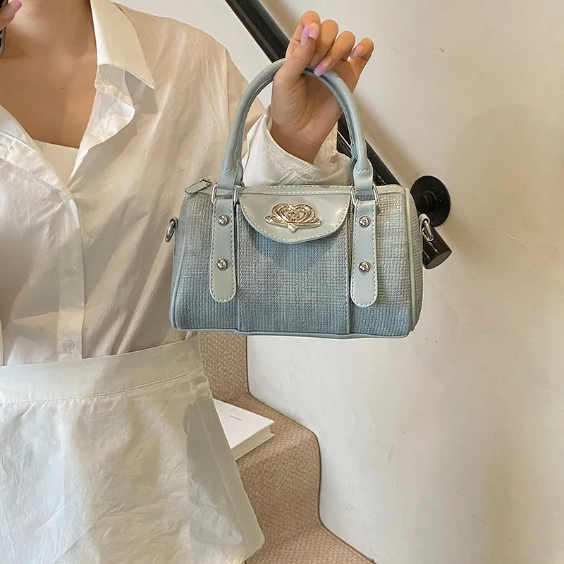 Yalu PU Shoulder Bag, Crossbody Bag, Handbag Regular Women's White/Black/Red/Blue/Pink-22