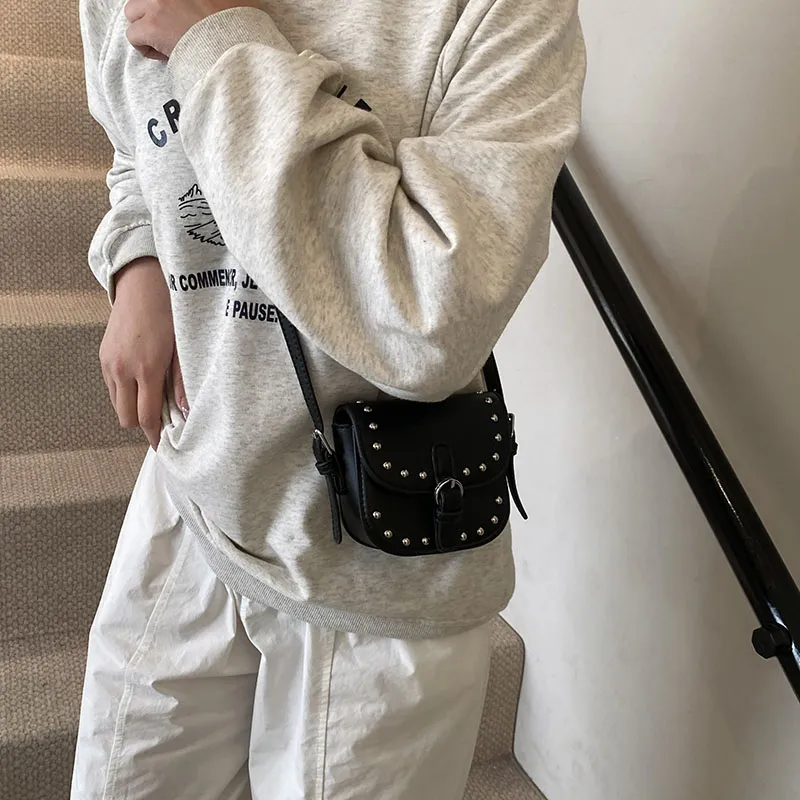 Yalu PU Crossbody Bag Regular Women's White/Silver/Black/Pink/Sky Blue/Brown-14