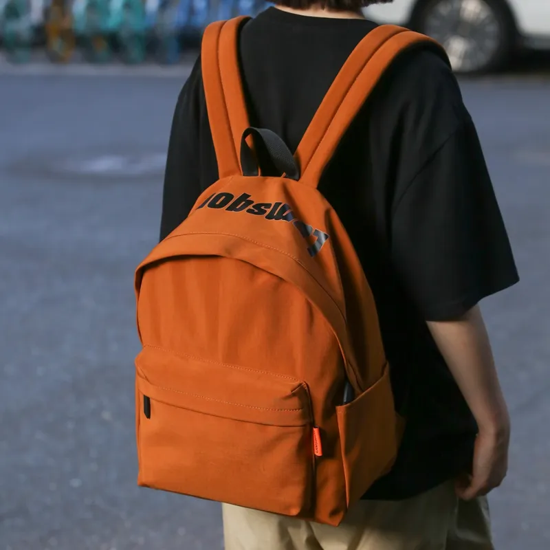 Yalu Nylon Backpack Unisex Ivory/Black/Burgundy/Light Brown/Green-12