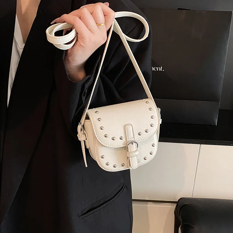 Yalu PU Crossbody Bag Regular Women's White/Silver/Black/Pink/Sky Blue/Brown-1