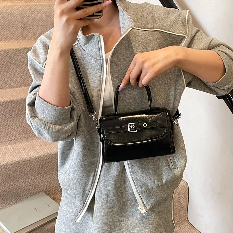 Yalu PU Shoulder Bag, Crossbody Bag, Handbag Women's Blue/Pink/Red/Black/Silver/White-24