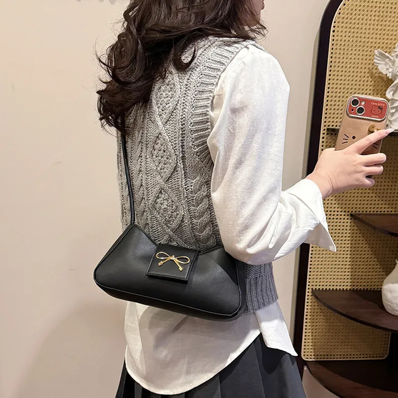 Yalu PU Crossbody Bag Unisex Black/Ecru/Khaki/Red/Brown-3